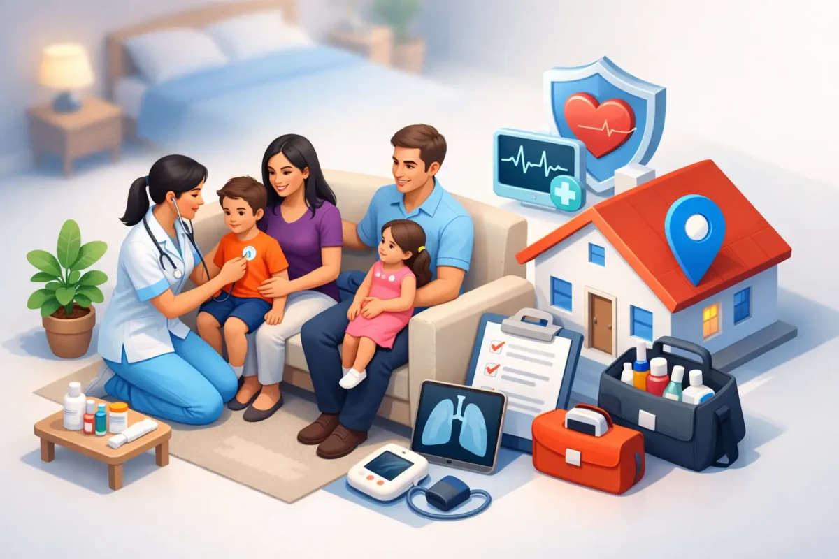 خدمات الرعاية الصحية المنزلية للعائلة