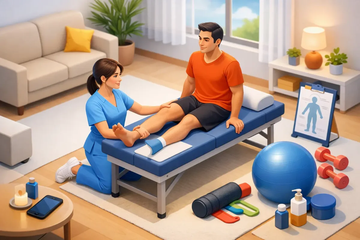 متى يفيدك العلاج الطبيعي المنزلي؟